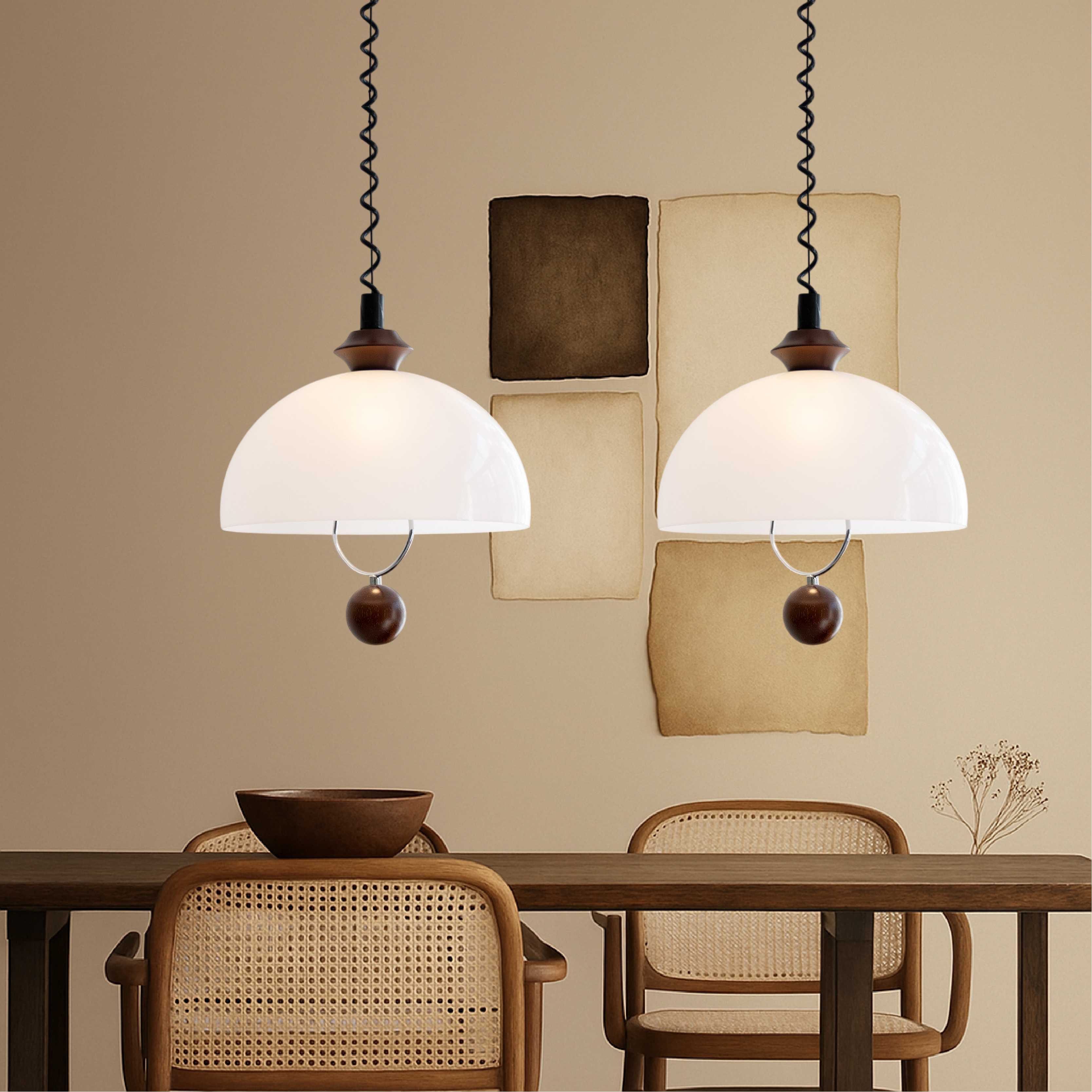 Vintage hanging lamp