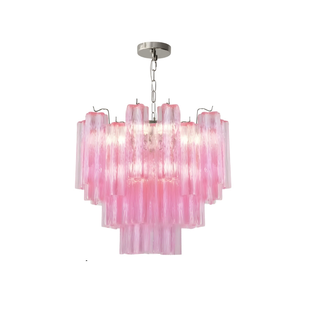 French glass chandelier