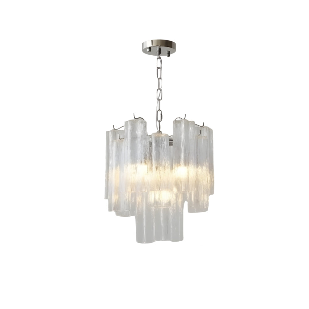 French glass chandelier