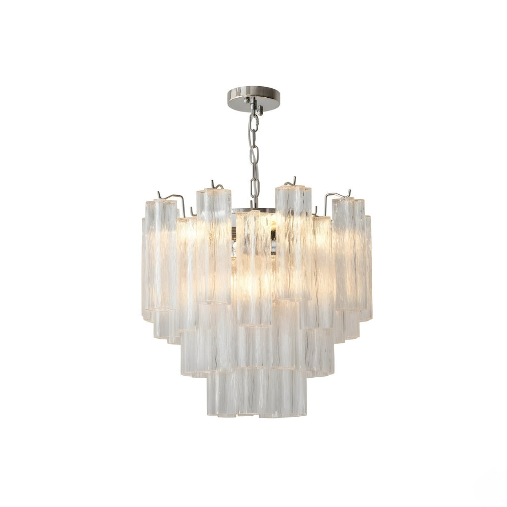 French glass chandelier