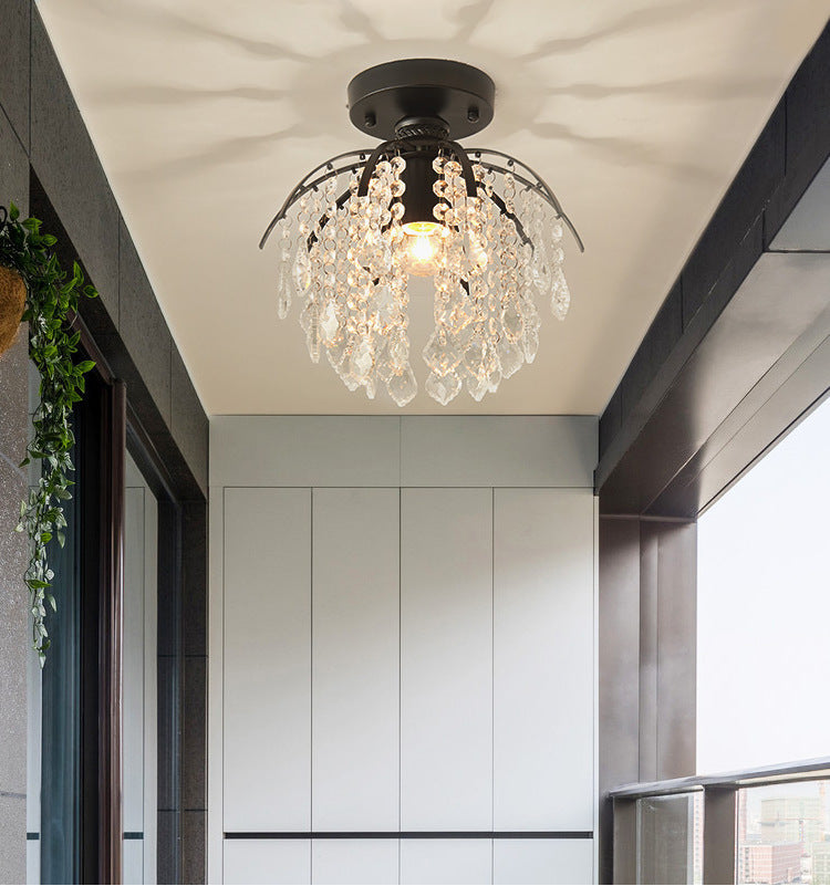 Crystal chandelier for bedroom