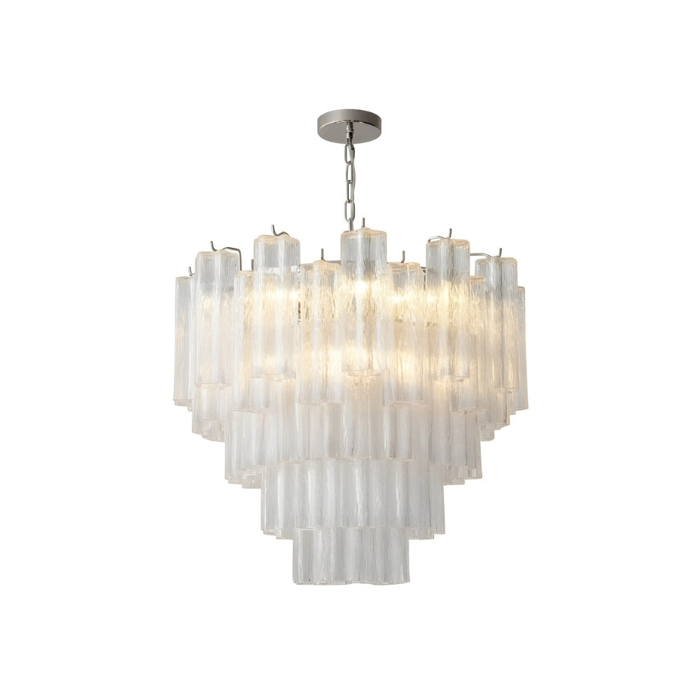 French glass chandelier