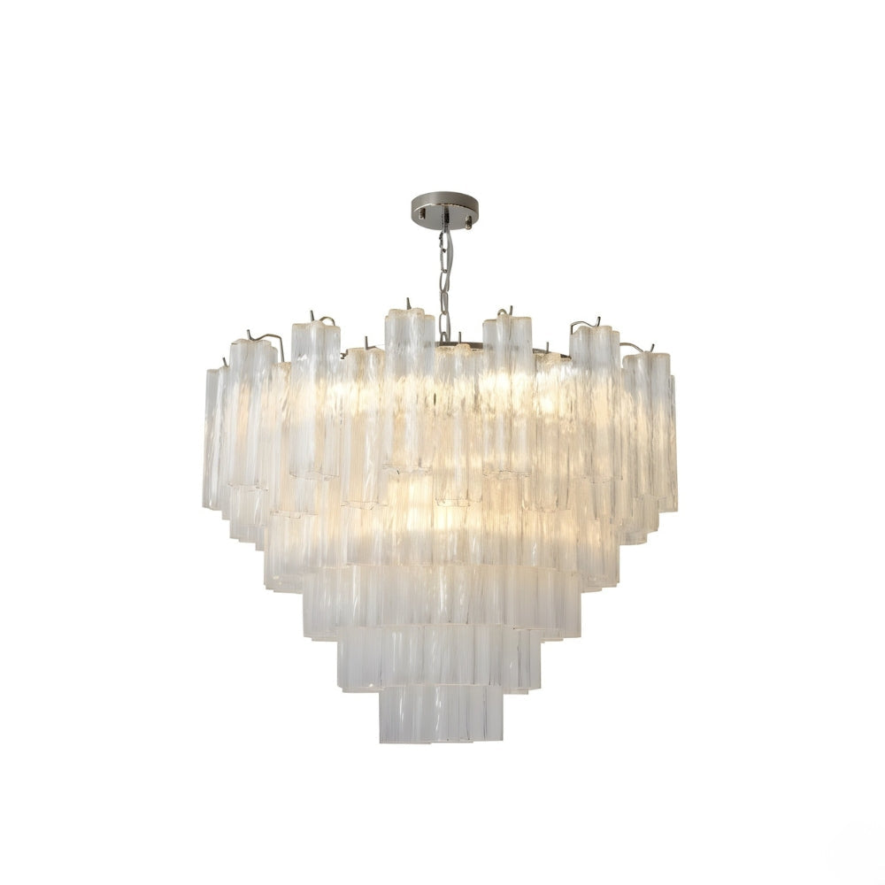 French glass chandelier