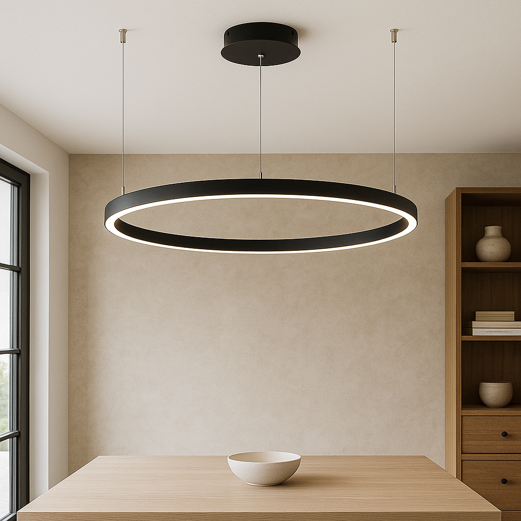 Nordic ring pendant lamp