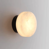 Marble wall sconce
