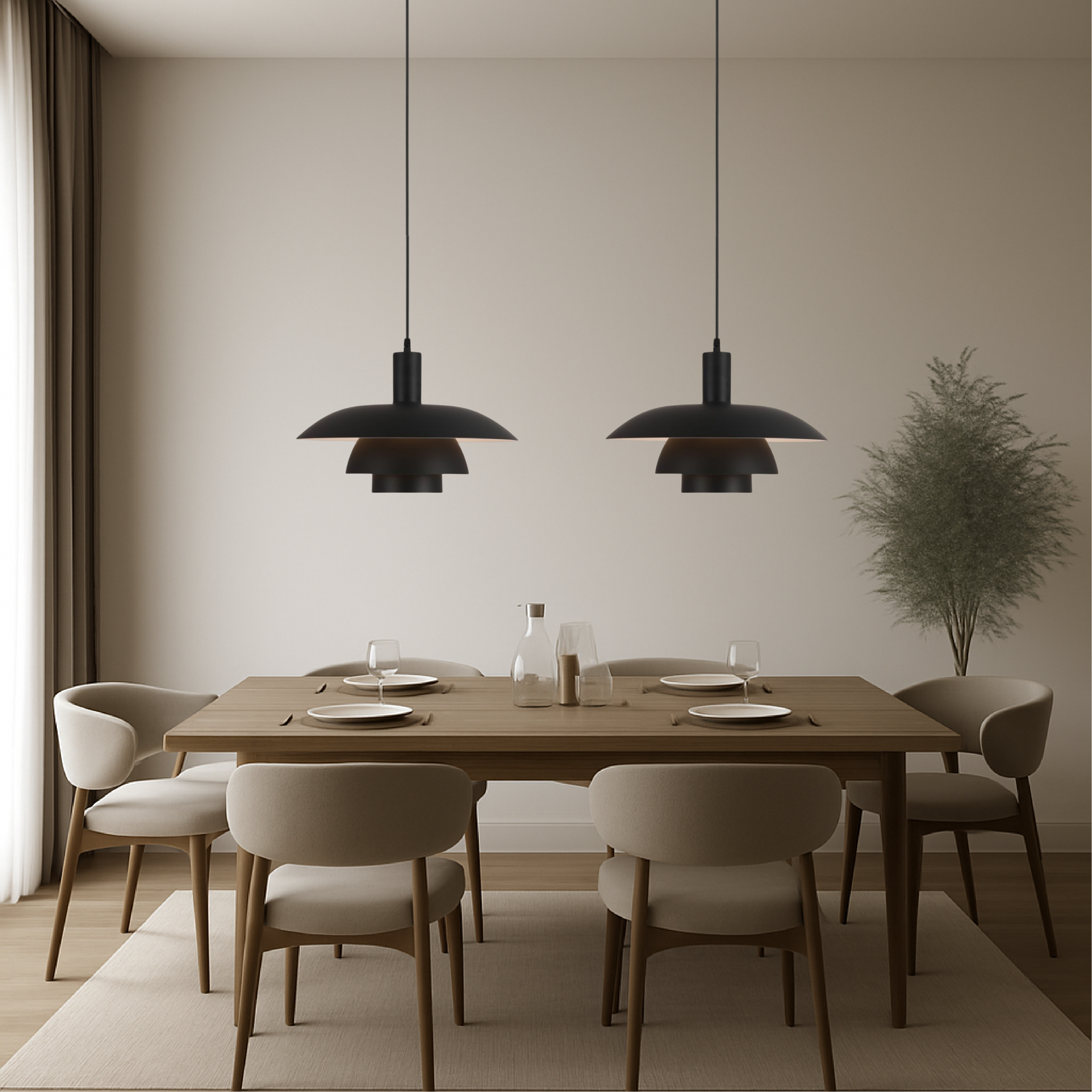Irda Danish Style Pendant Lamp