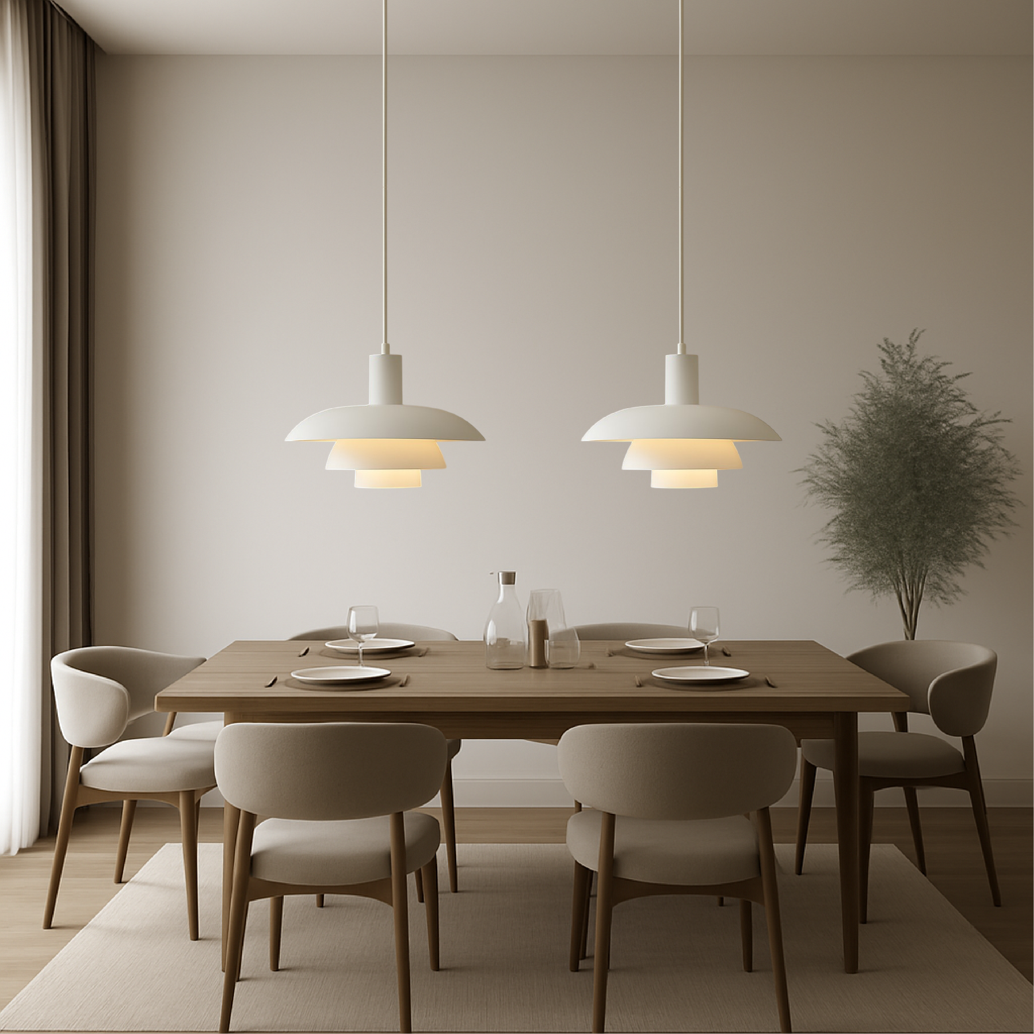 Irda Danish Style Pendant Lamp