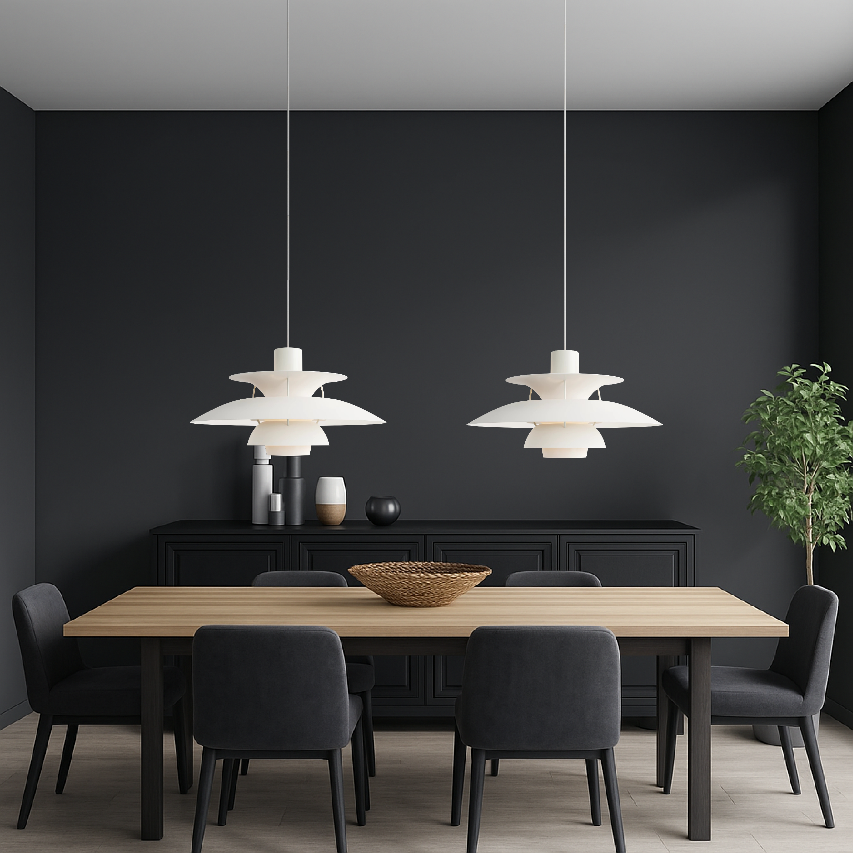 Danish Multilayer Pendant Lamp