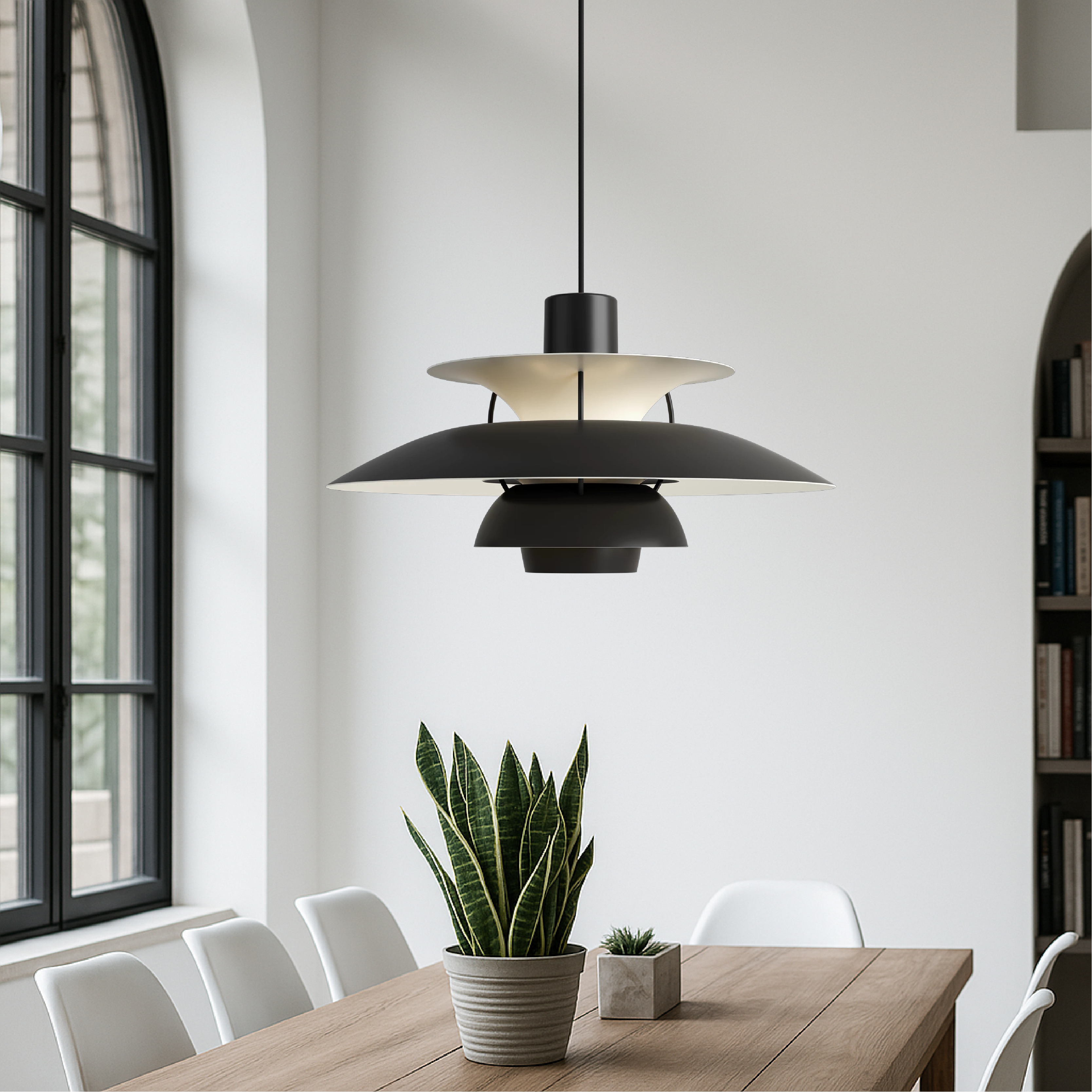 Danish Multilayer Pendant Lamp