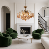 Vintage crystal chandelier