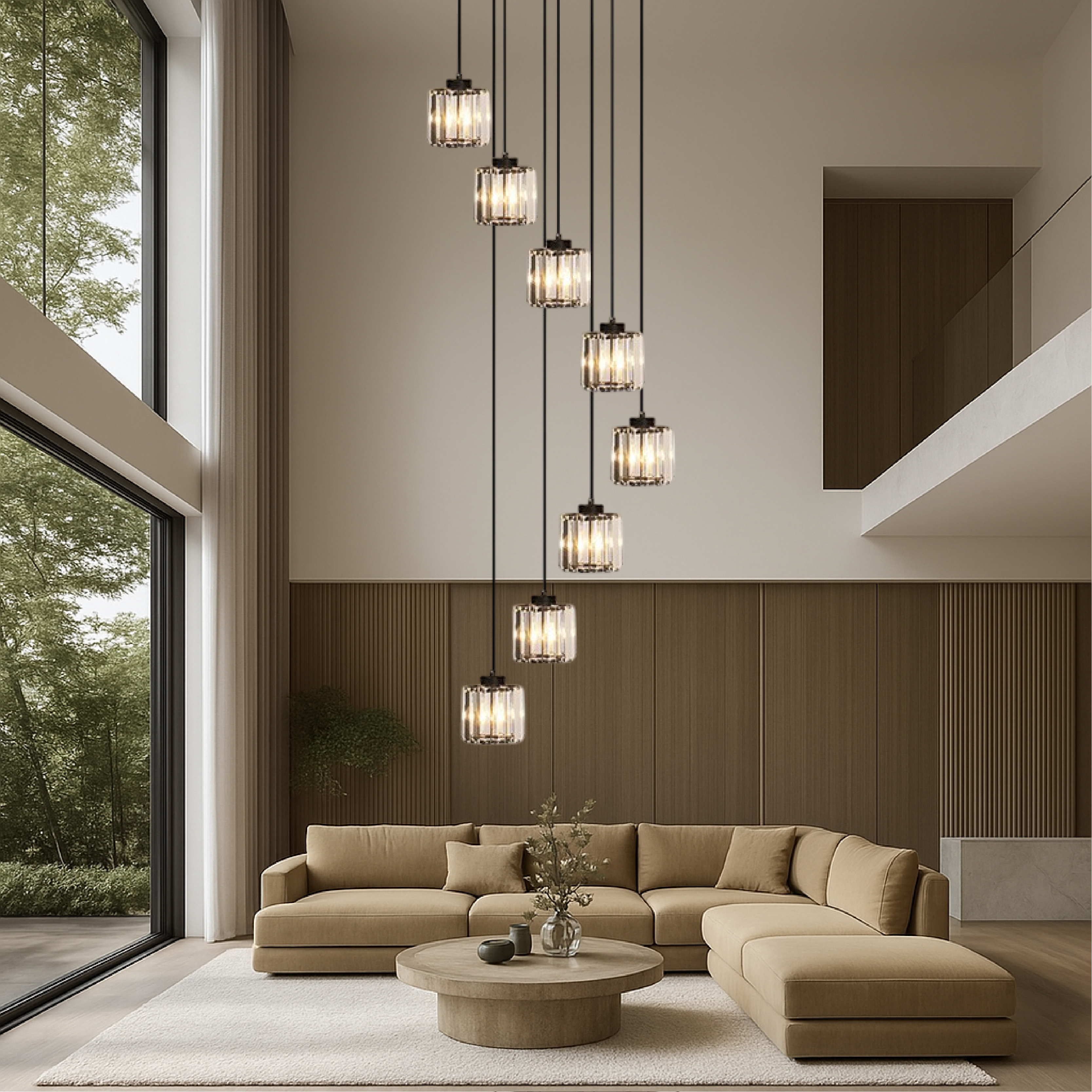 Kano Staircase Chandelier