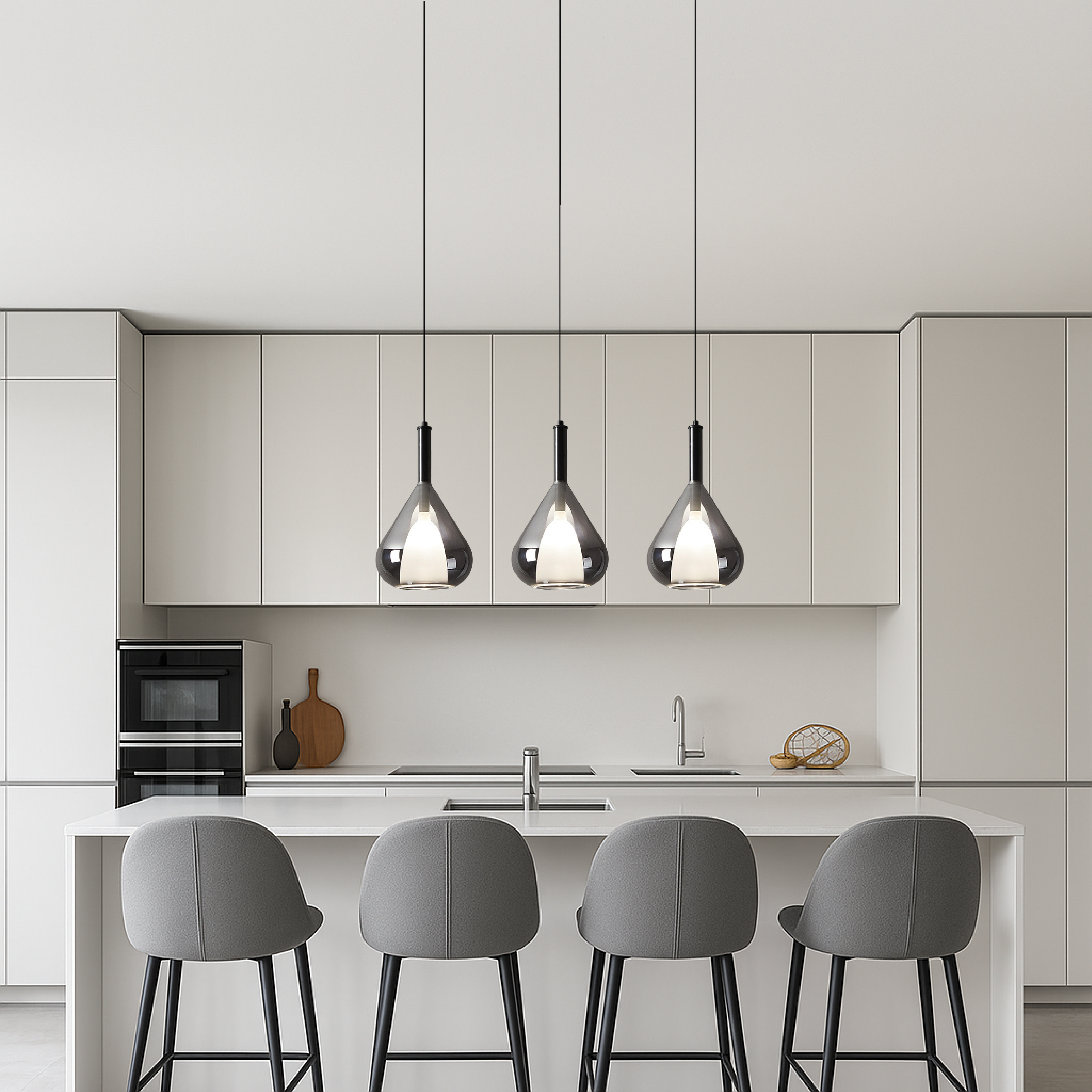 Nady glass pendant lamp