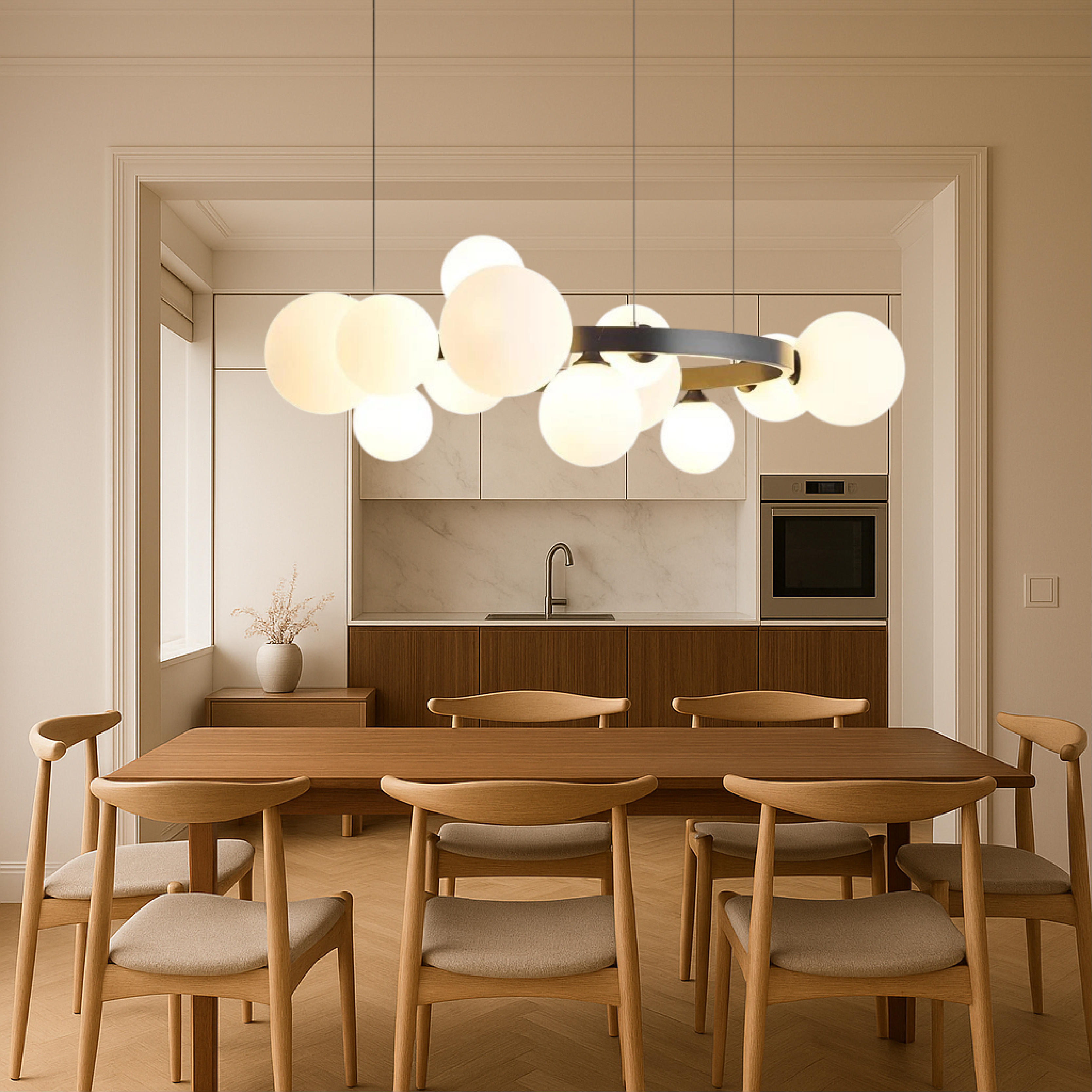 Nordic living room chandelier