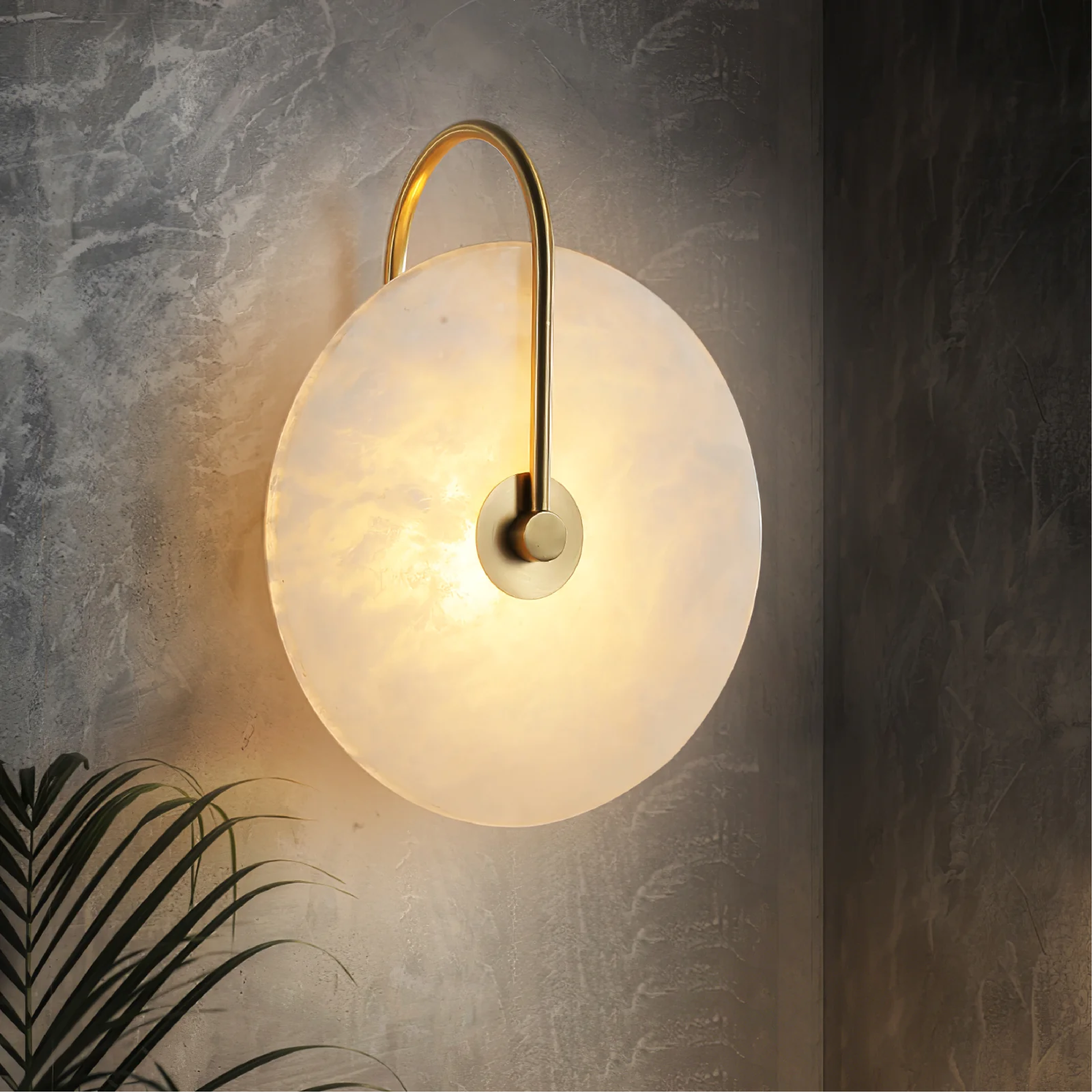 Alabaster Marble LED Wall Lamp