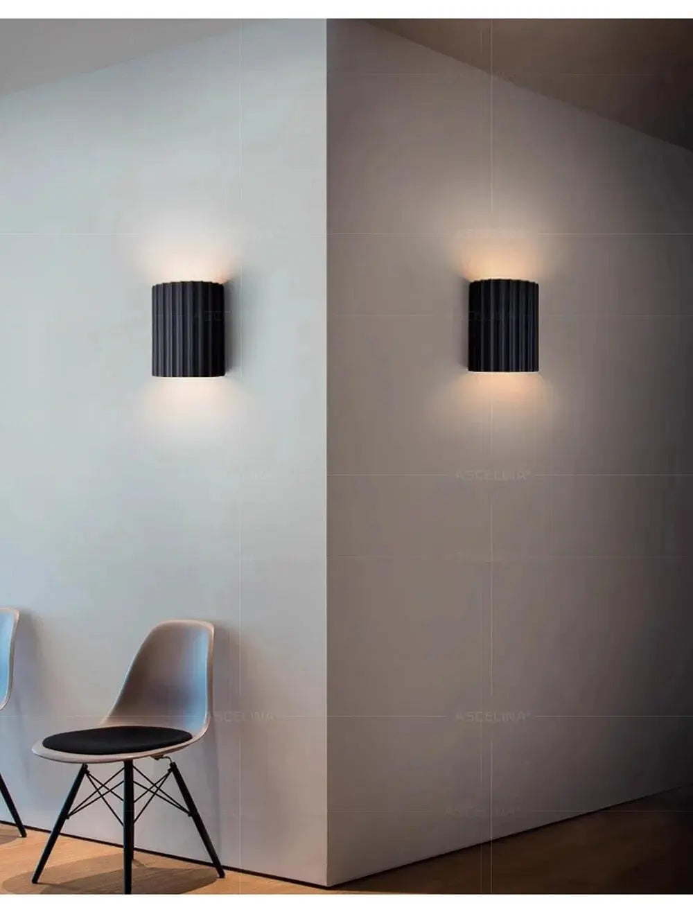 Applique Murale Moderne en Résine Élégante pour Chambres et Salons travel bot