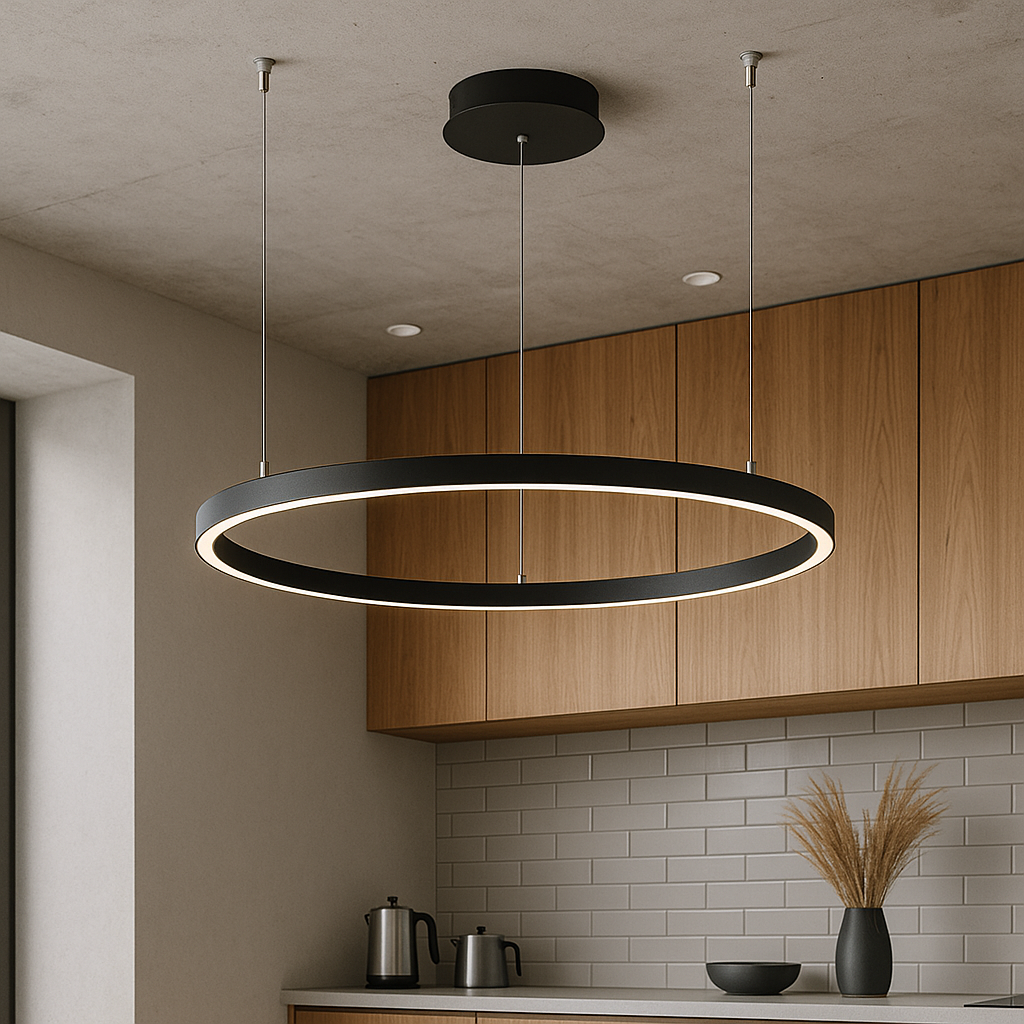 Nordic ring pendant lamp