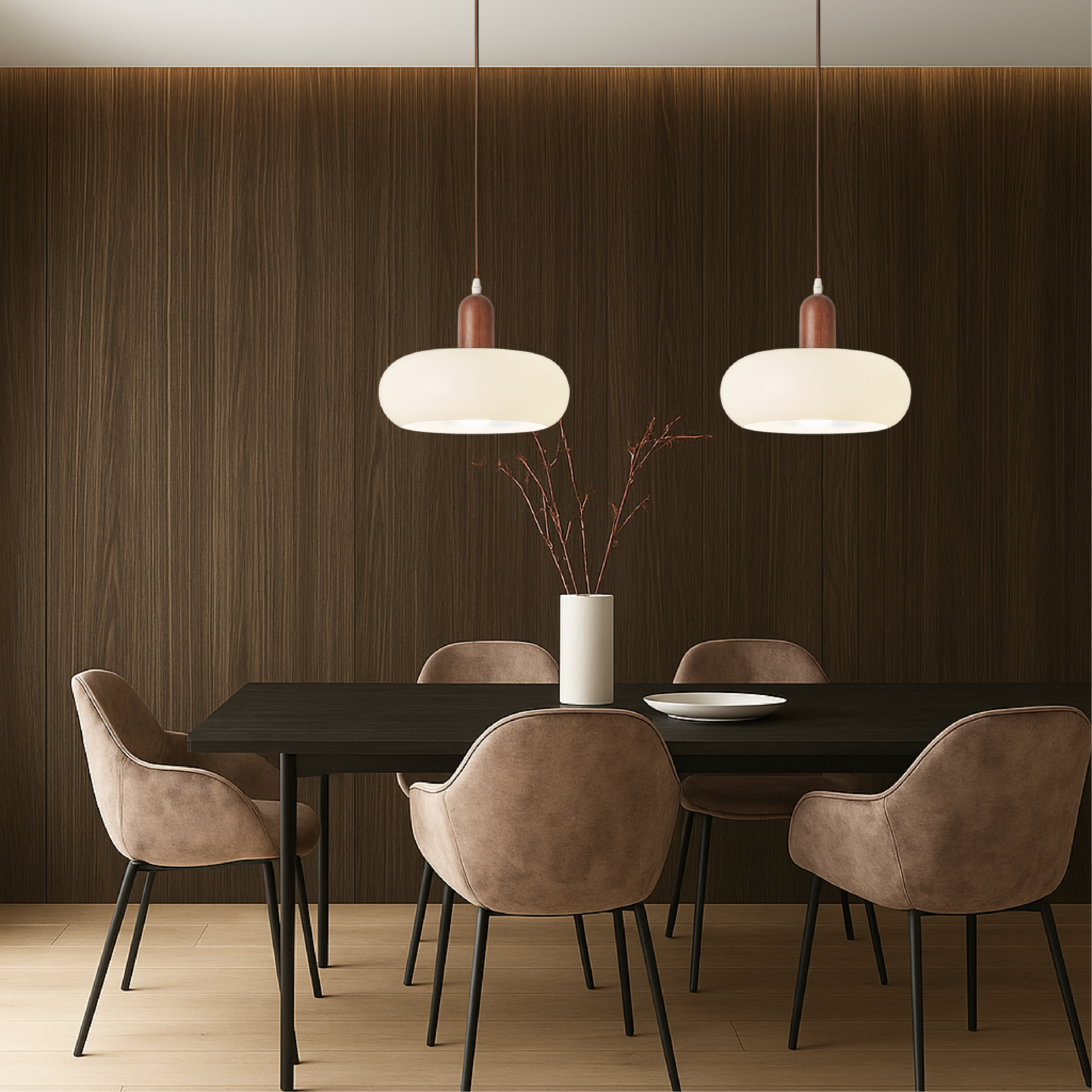 Nordic Cream Pendant Lamp
