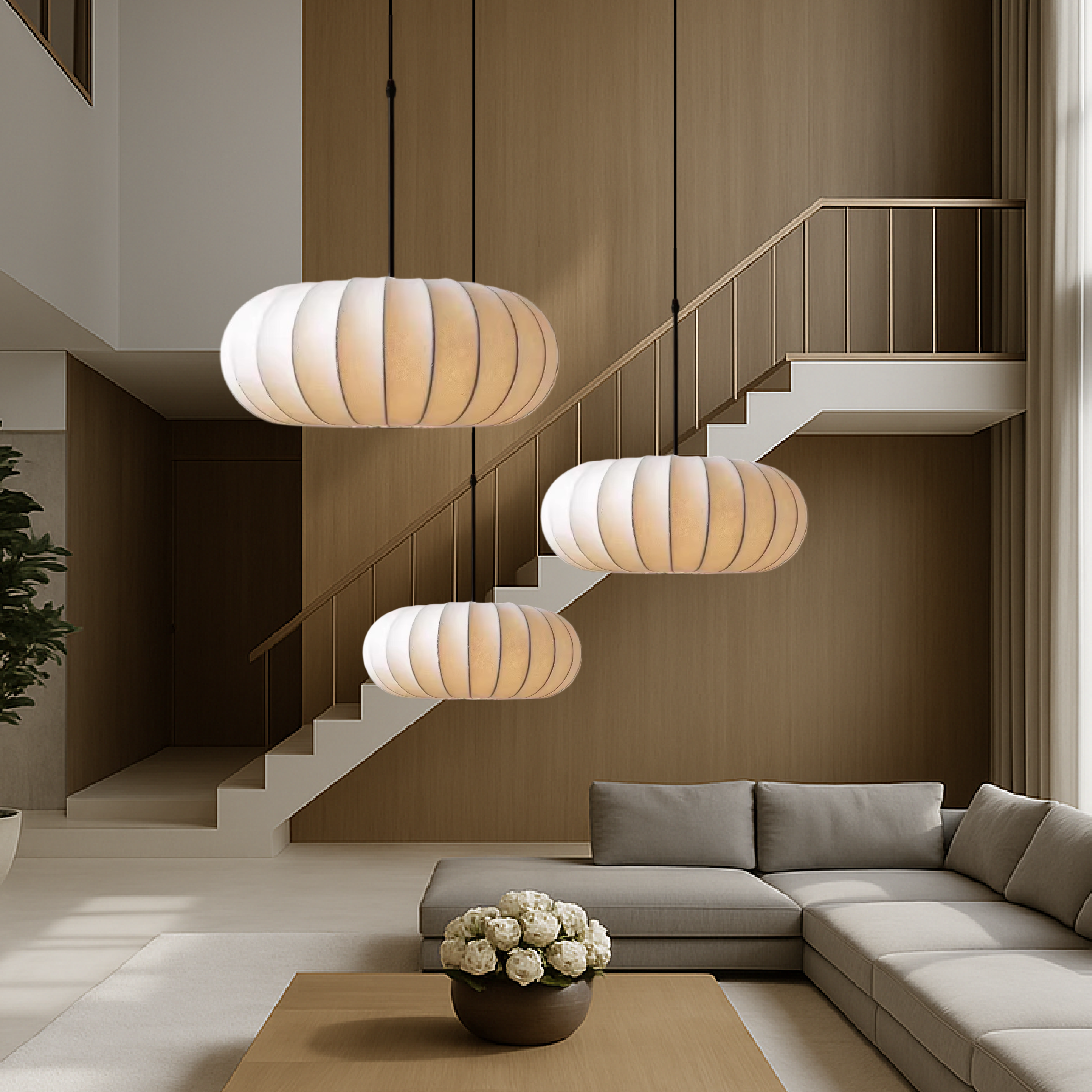 Verona Silk Pendant Lamp