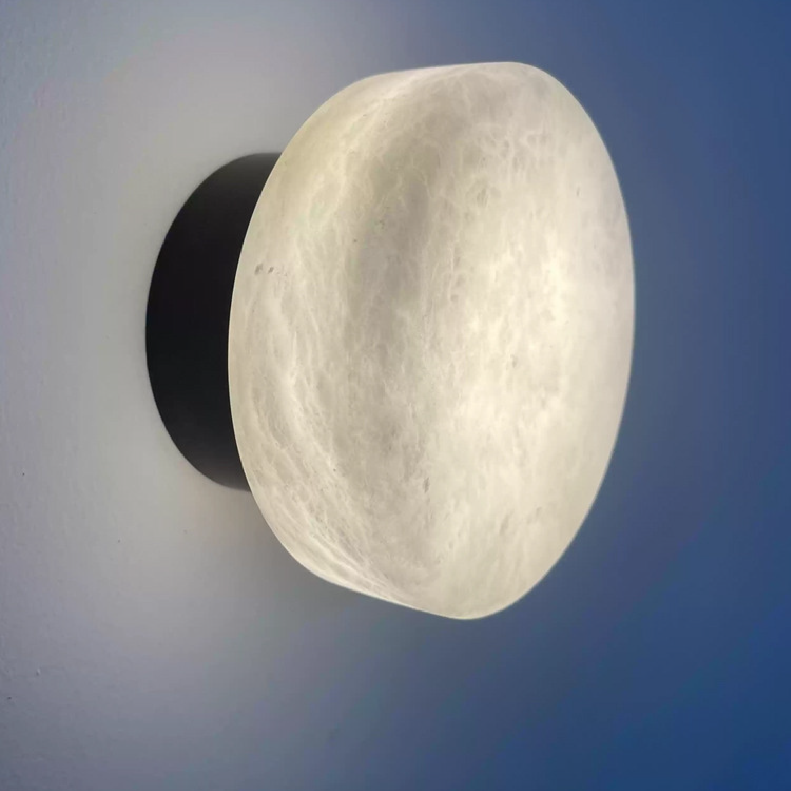 Marble wall sconce
