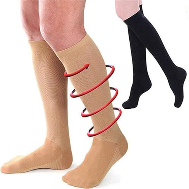 Chaussettes de Contention avec revers antidérapant pour une stabilité maximale do