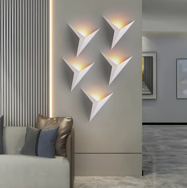 Bird wall sconce