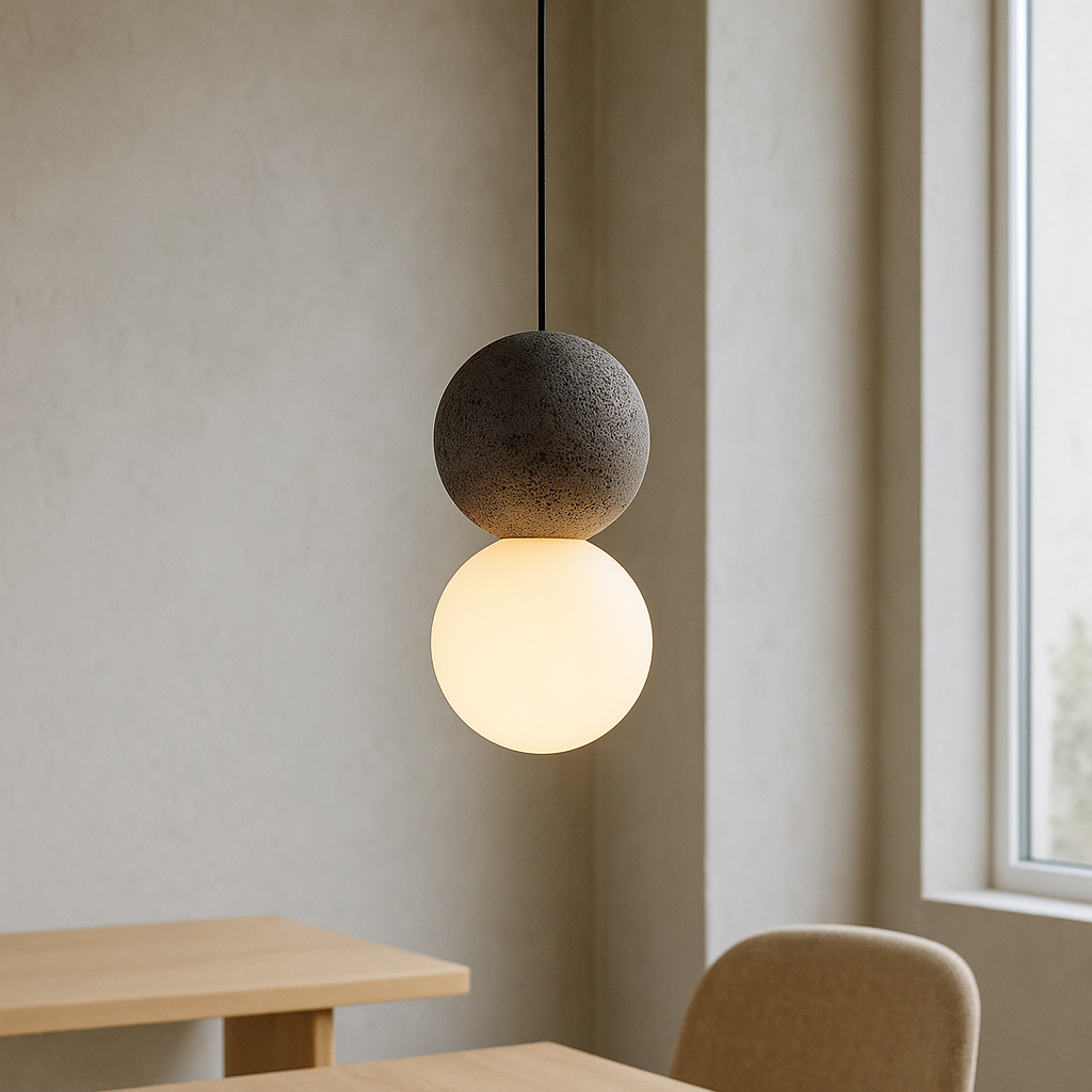 Obsidian Pendant Light