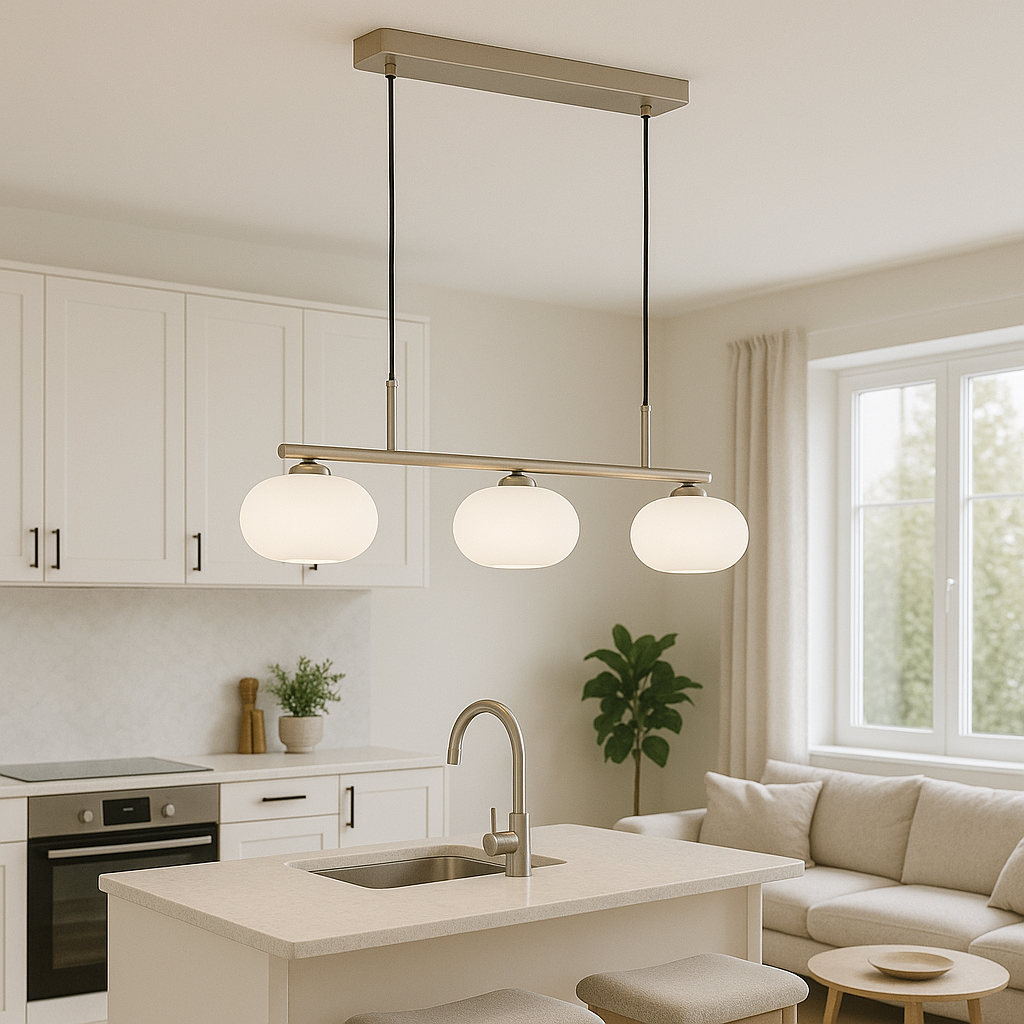 Bauhaus Pendant Lamp with 3 Heads