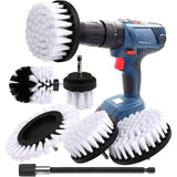 6 Cleaning Brushes for Drill - Bathroom Car Kitchen