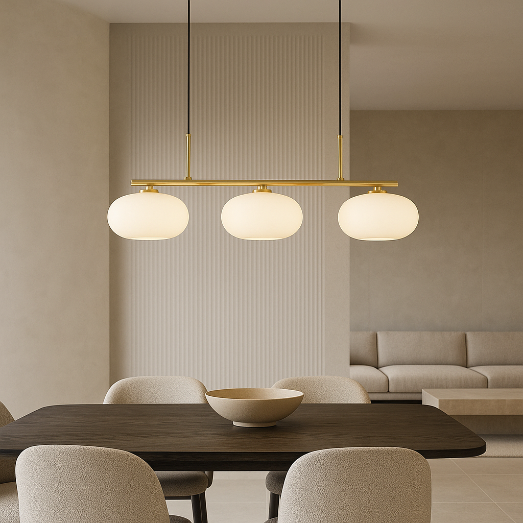 Bauhaus Pendant Lamp with 3 Heads