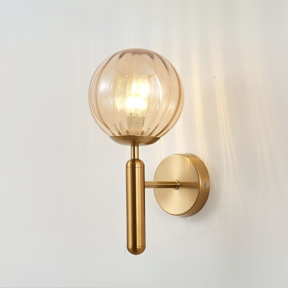 Nordic sphere wall lamp