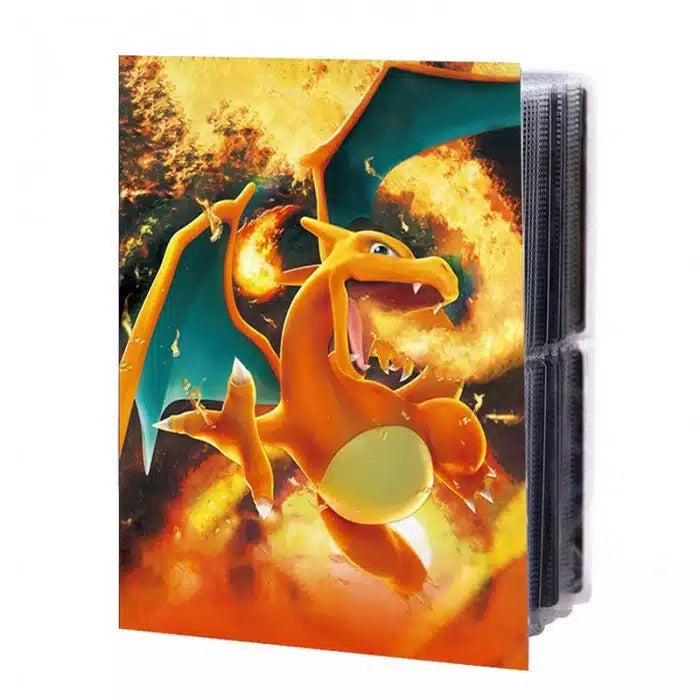 Classeur cartes Pokémon - Album de Cartes Dracaufeu Haute Qualité travel bott