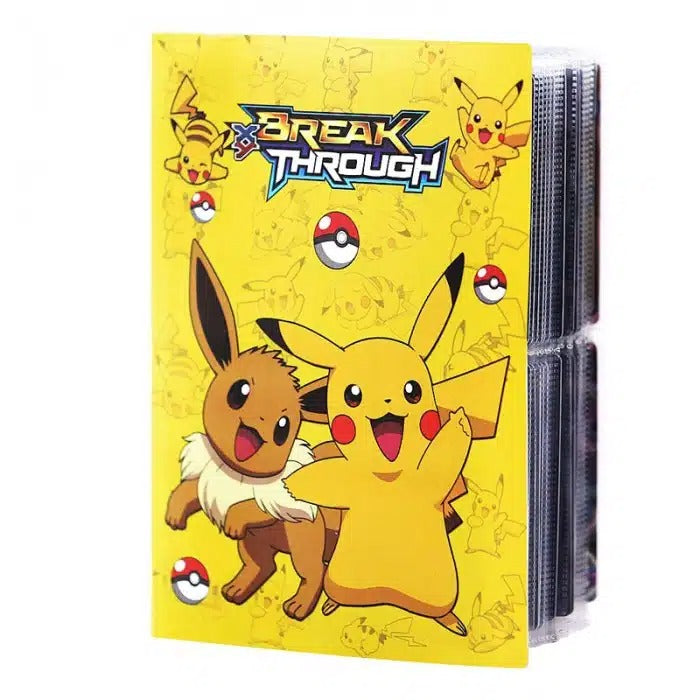 Classeur cartes Pokémon - Album de Cartes Pikachu Evoli Haute Qualité travel