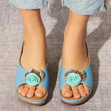 Alexia | The floral summer sandals