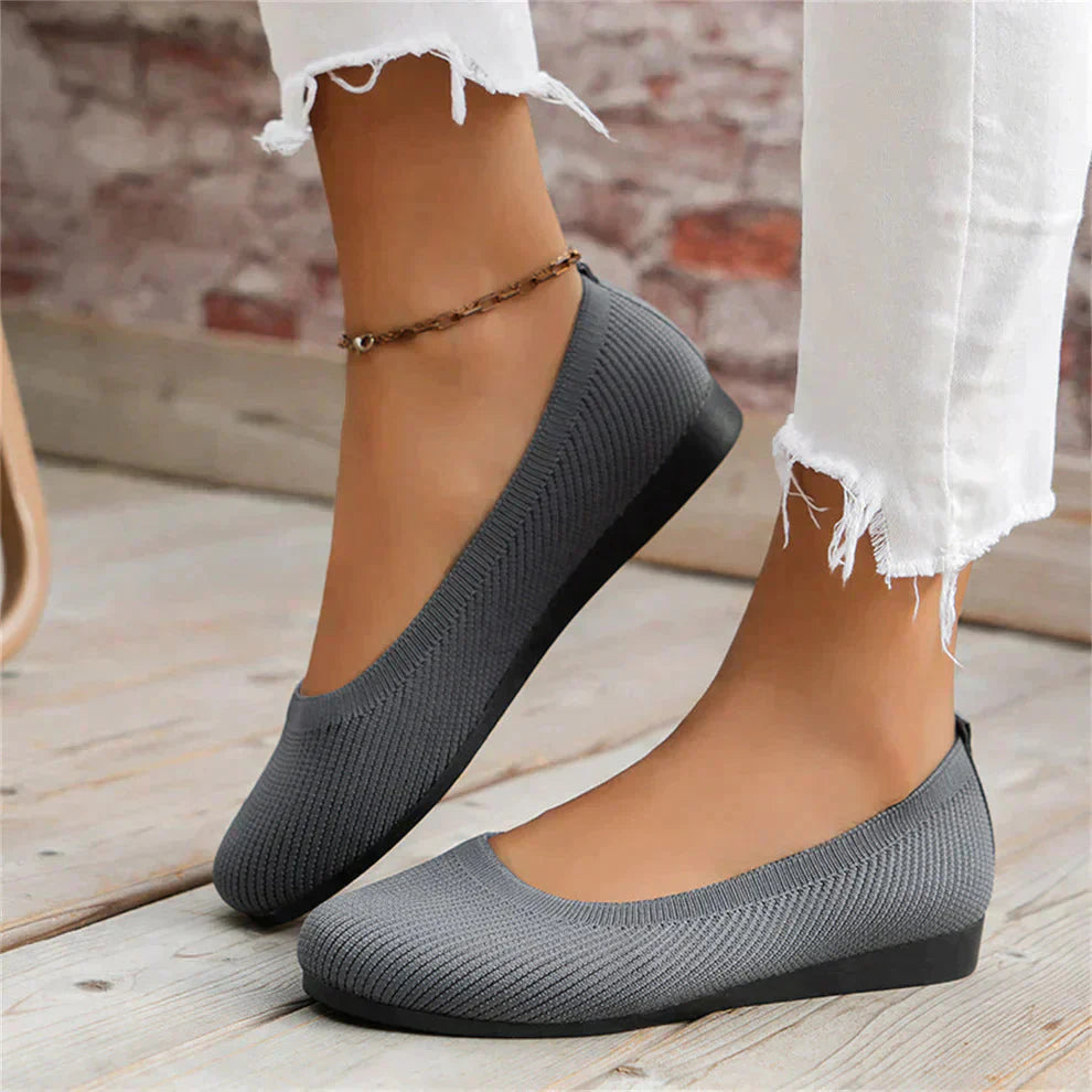 Slip-Ons orthopédiques Alice en Kaki - Confort Luxueux et Soutien Voûte Plantaire