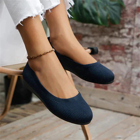 Slip-Ons orthopédiques Alice en Kaki - Confort Luxueux et Soutien Voûte Plantaire