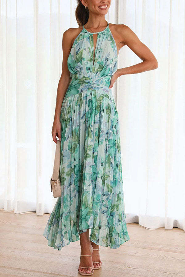 Robe florale Anastasia - Coupe flatteuse pour une silhouette élégante travel