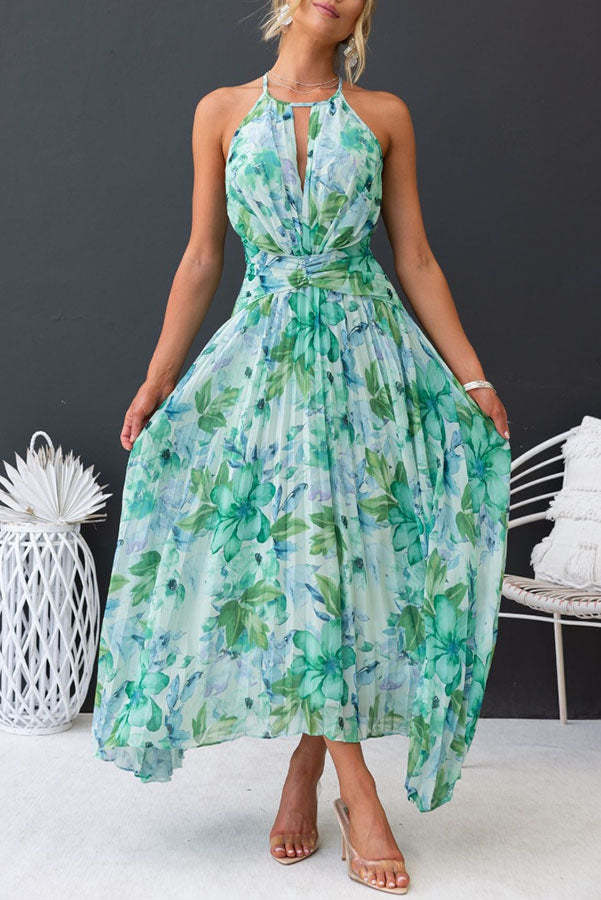 Robe florale Anastasia - Style intemporel et motifs floraux pour une élégance féminine