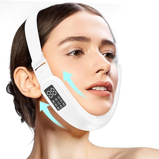 Appareil de Lifting et Massage Visage - Réduction Double Menton et Rides | Soins Peau Lumineux