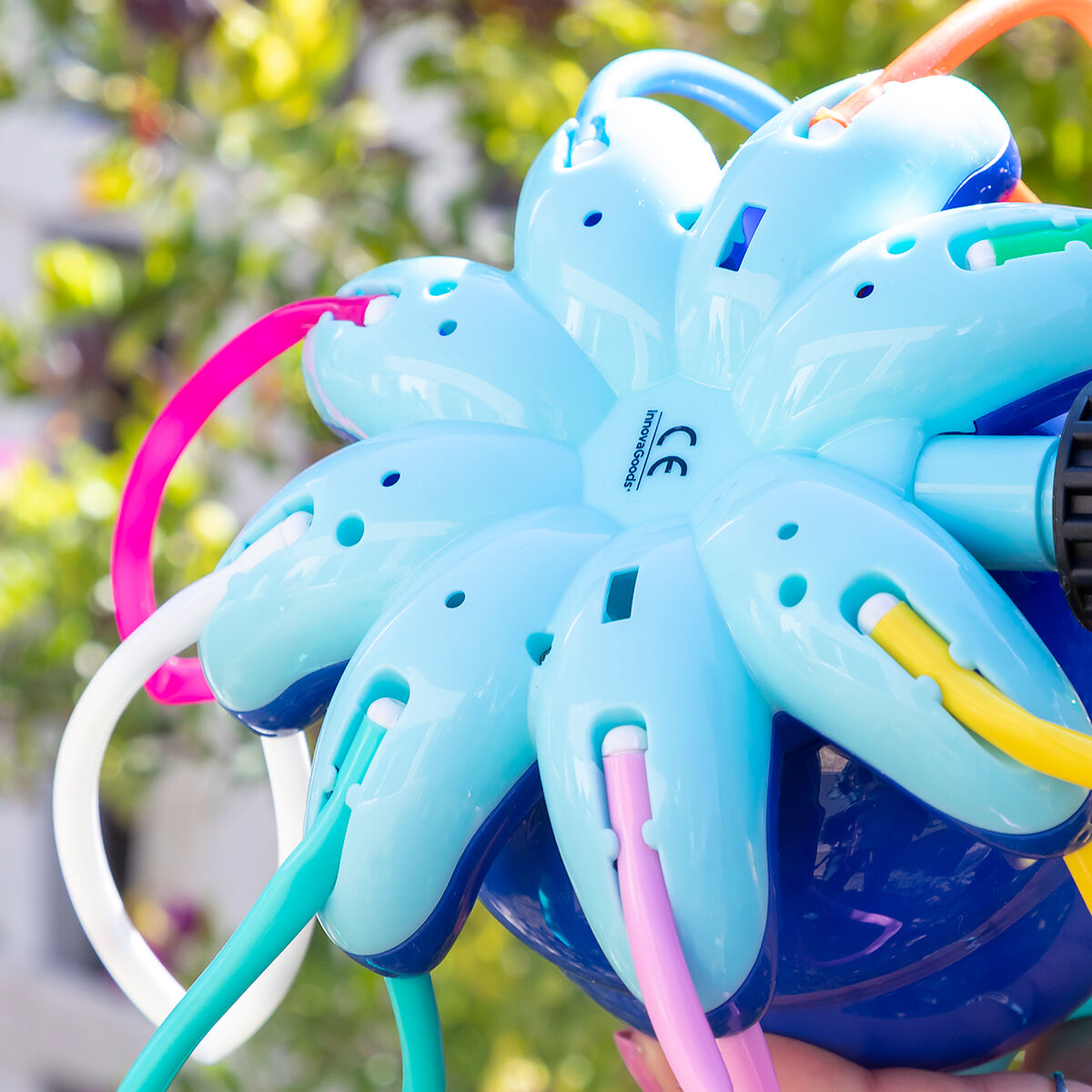 Arroseur rotatif octopus - Jouet d'eau extérieur pour enfant dans le jardin t