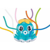 octopus rotating sprinkler - outdoor water toy for children