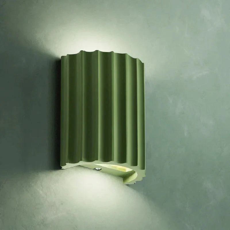 Applique Murale Moderne en Résine de Qualité - Technologie LED pour Décoration Intérieure