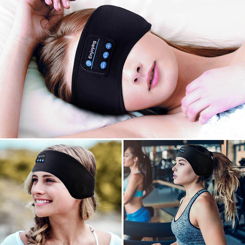 Bandeau Écouteurs Bluetooth Sans Fil et Confortable - Compatibilité Appareils et Confort Musique