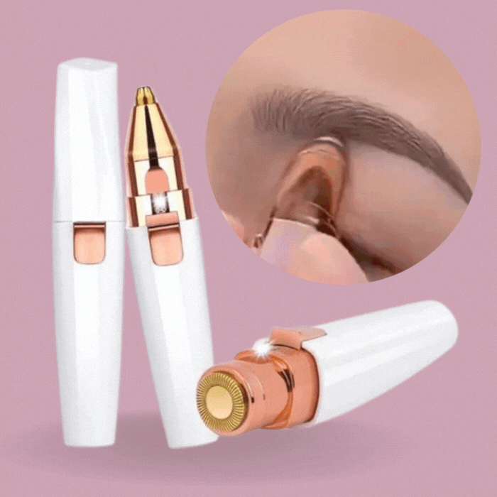 Épilateur à Sourcils Bliness avec Lumière LED pour une Épilation Précise des Sourcils