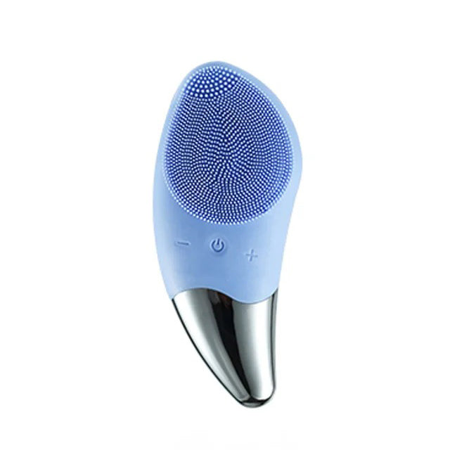 Brosse Nettoyante et Stimulante pour le Visage - Bleu, nettoyage profond et hygiène parfaite