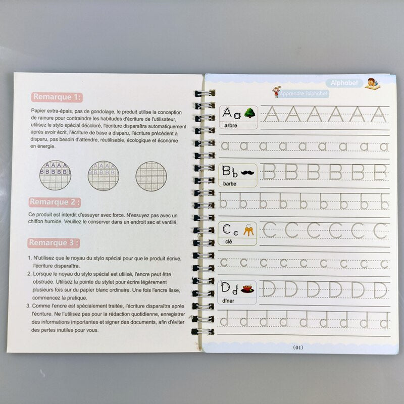 Stylo magique pour une expérience ludique et motivante d'apprentissage de l'écriture