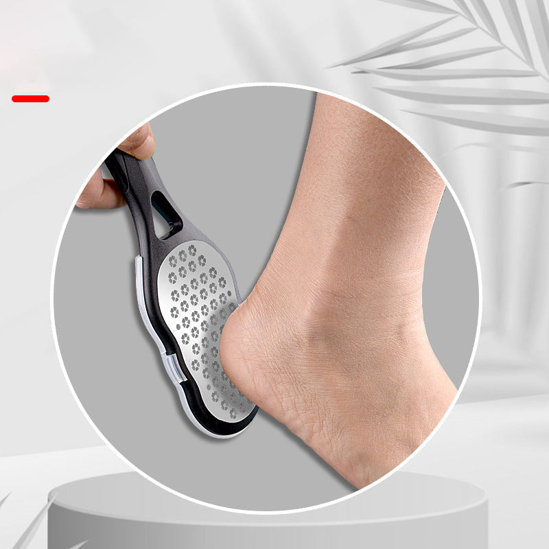 Râpe à callosités CallusErase Noir ergonomique pour hygiène et protection des pieds