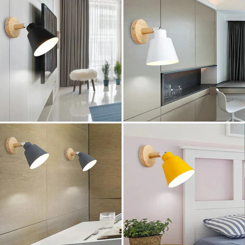 Applique Murale Minimaliste Scandinave - CalmAura - Lumière douce pour ambiance cosy
