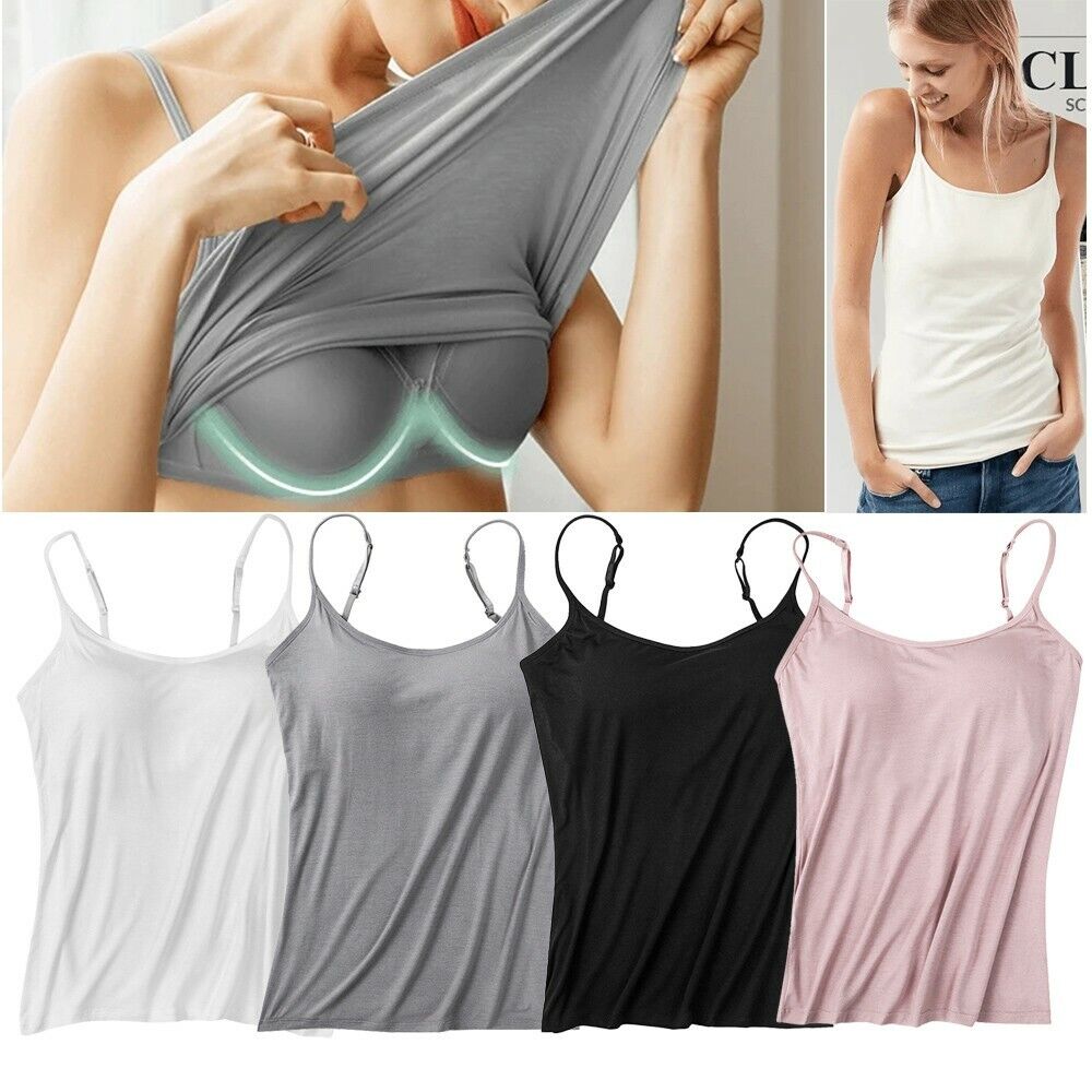 Camisole en avec soutien-gorge intégré - Confort et style décontracté travel
