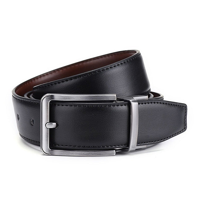Ceinture Réversible en Cuir Véritable 115cm - Style Masculin Assuré travel bo