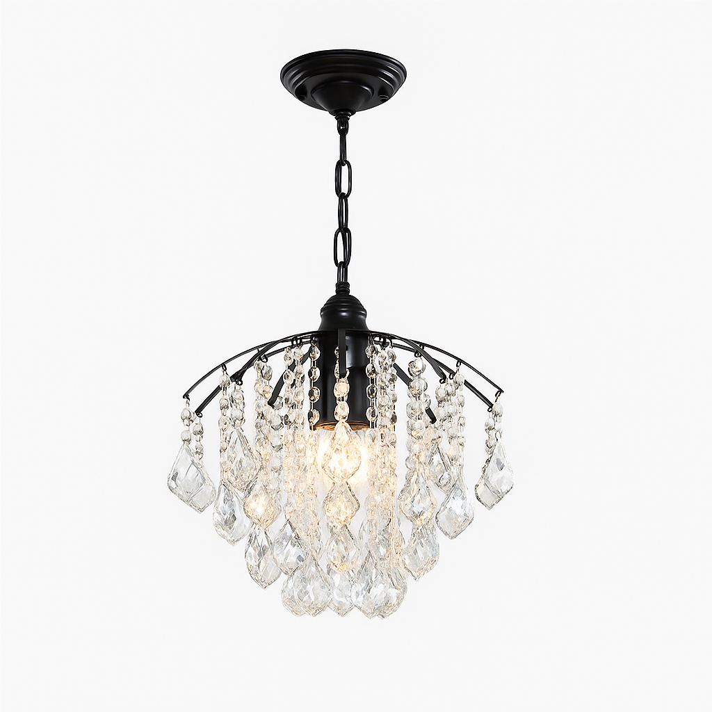 Crystal chandelier for bedroom